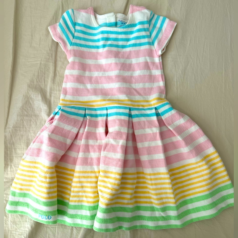 Polo Baby Girl spring Stripe Dress